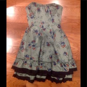 SOLD! Free People strapless dress, mini dress